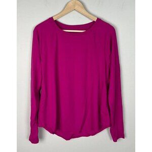 All in Motion 3 Piece Activewear Set Size Large Magenta Leggings Top Bra Women’s